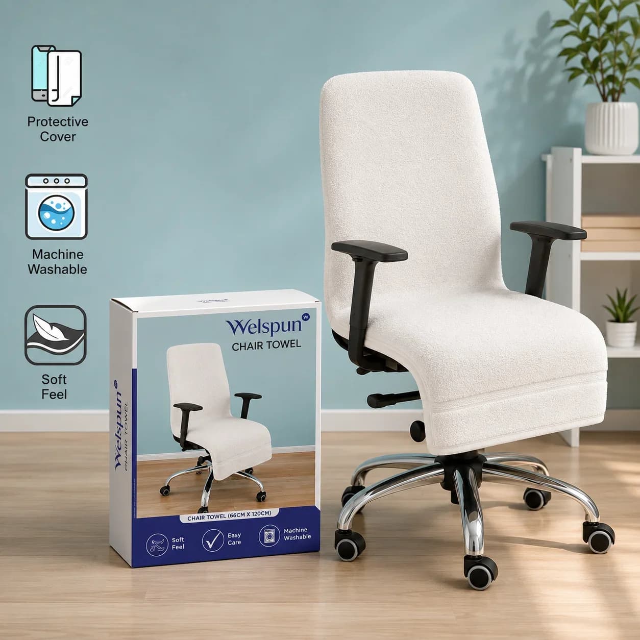 Welspun Chair Towel Cover (400 GSM)